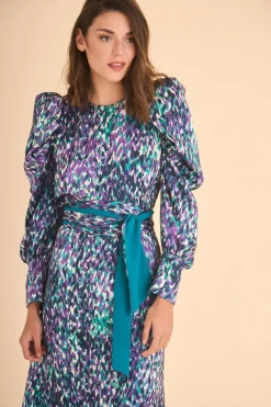 VESTIDO INESMBVERDE/ESTAMPADO