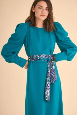 VESTIDO INESMBVERDE/ESTAMPADO