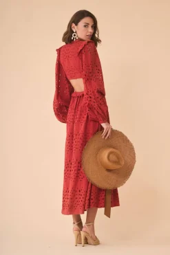 VESTIDO LUCILAROJO