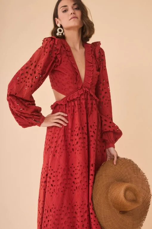 VESTIDO LUCILAROJO
