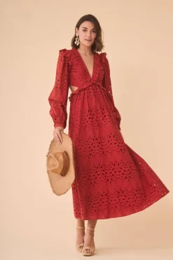 VESTIDO LUCILAROJO