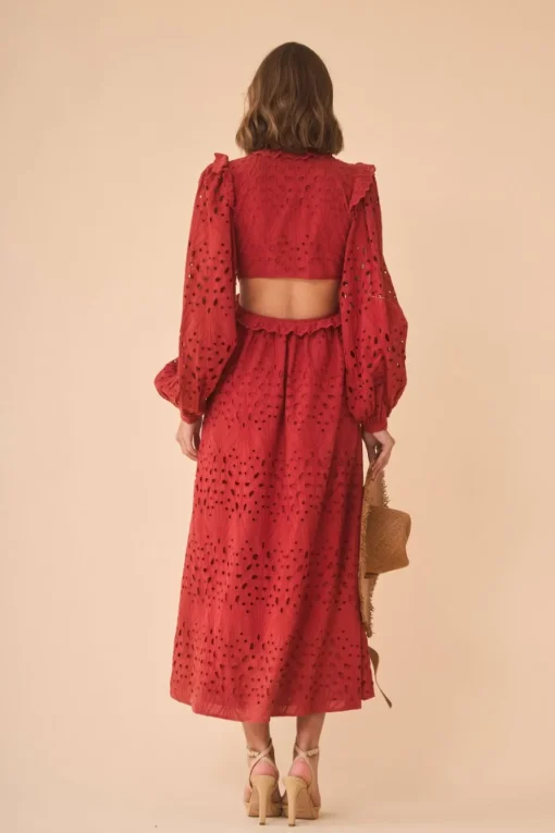 VESTIDO LUCILAROJO