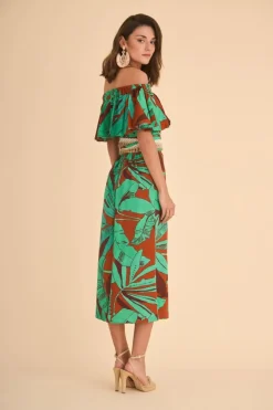 VESTIDO MARAEST. VERDE