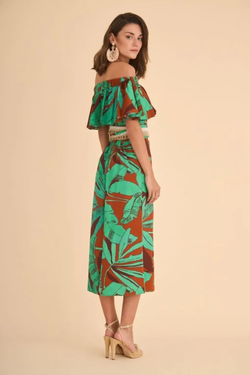 VESTIDO MARAEST. VERDE