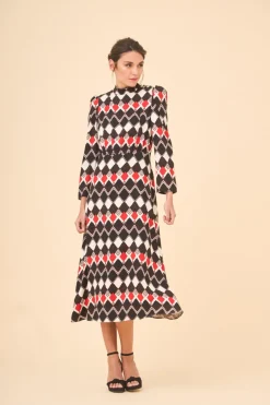 VESTIDO MATTIAMULTICOLOR