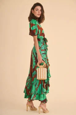 VESTIDO PLACISFLORES MULTI