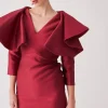 VESTIDO ROCIOMBBURDEOS