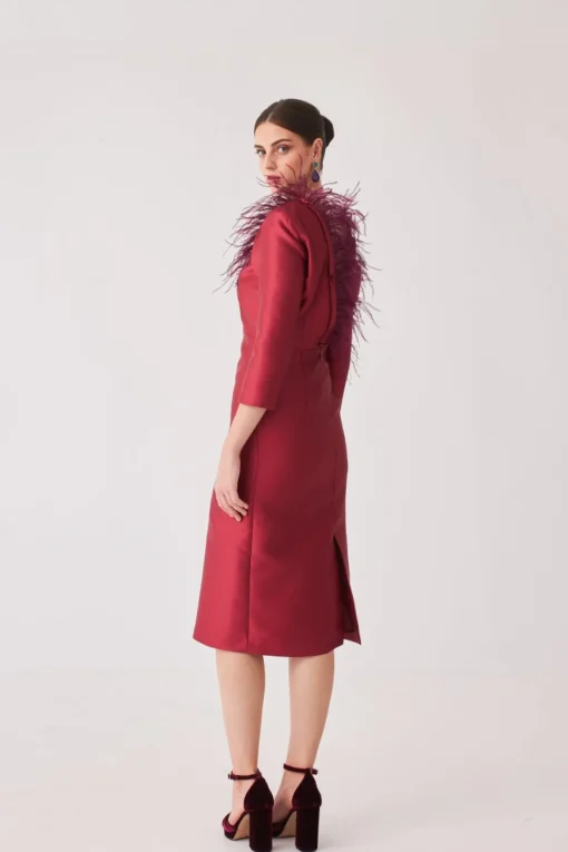 VESTIDO ROCIOMBBURDEOS