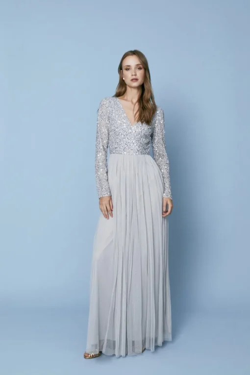 VESTIDO ROMEAAGUAMARINA