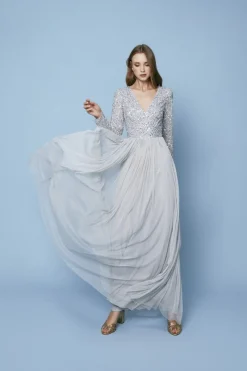 VESTIDO ROMEAAGUAMARINA